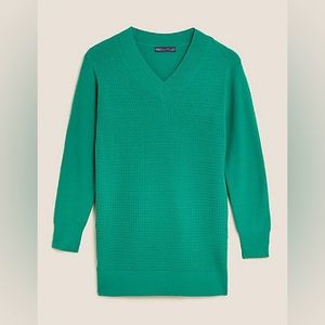 V-Neck Relaxed Jumper (Marks&Spencer)
